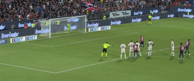 墨西哥一处世界杯训练场地状况百出：一角长满了树，边线是弯的